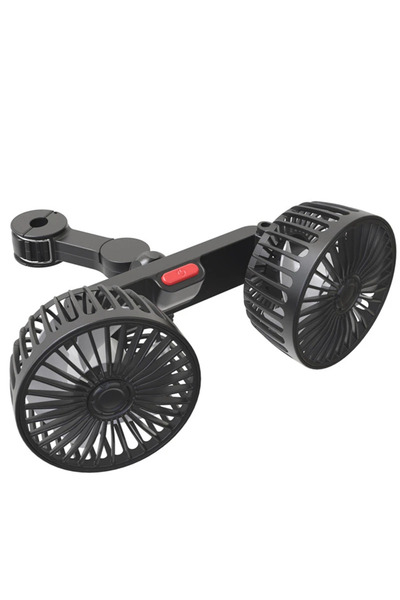 Choice Black USB Automotive Fan Portable Air Conditioner Cars Electric Fan fo...