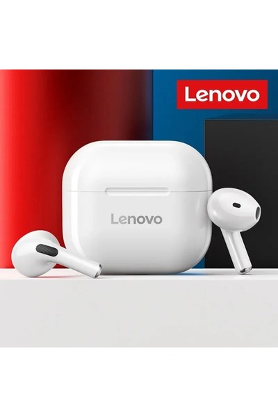 Choice1 Lenovo LP40 white LP40 Earphones TWS Wireless Bluetooth 5.0 Earbuds B...
