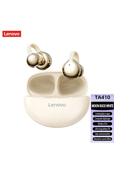 Choice Lenovo MOON ROCK WHITE Wireless Bluetooth 5.4 Earphones TWS Panoramic ...