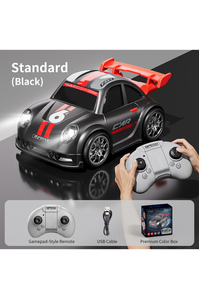 Choice YT-Q216-Black-NO LCD 2026 New C6 RC Drift Car with Dual Mode Lights So...