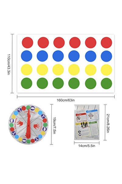 Choice 1 SET Family Party Multiplayer Game Twister Games Indoor Outdoor Toys ...