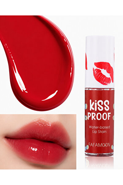Gege Bear Cherry Permanent Tint - Water-Based, Non-Sticky, Long-Lasting Lipstick
