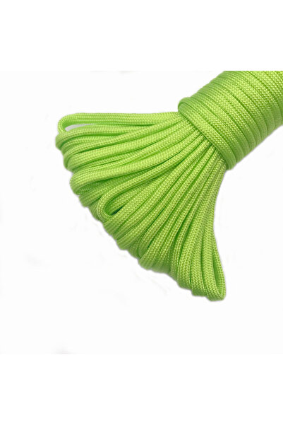 Choice 31m Fluorescent Green027 4 Size Dia.4mm 7 Stand Cores Paracord 550 For...