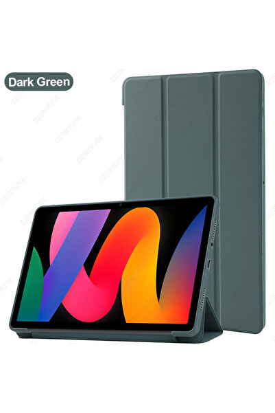 Choice5 Dark Green Case for Redmi Pad SE 11", Slim Cover Stand Shell 2023 Lea...