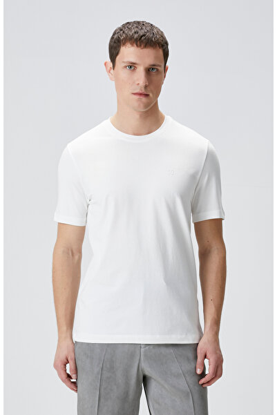 Network Beyaz Kısa Kol Basic T-shirt