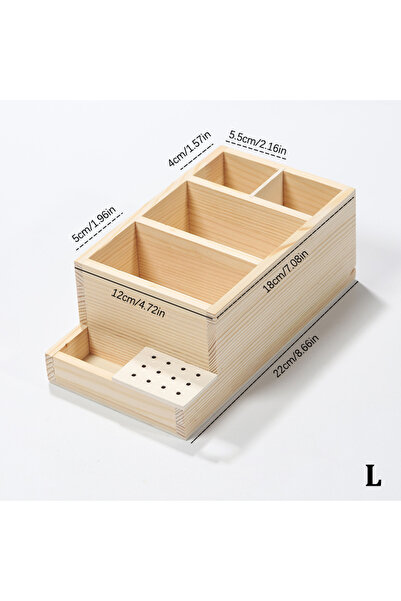 Choice L Nail Drill Machine Bits Wooden Holder for Nail Training Nail Art Acc...