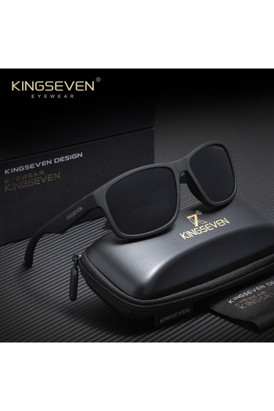 Choice4 Matte Gray KINGSEVEN New Arrival Sunglasses For Men Women Driving Eye...