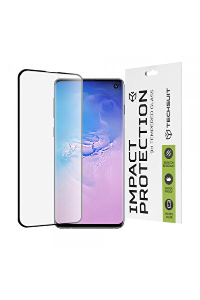 Samsung Folie de protectie Ecran Techsuit pentru Galaxy S10 G973, Sticla Secu...