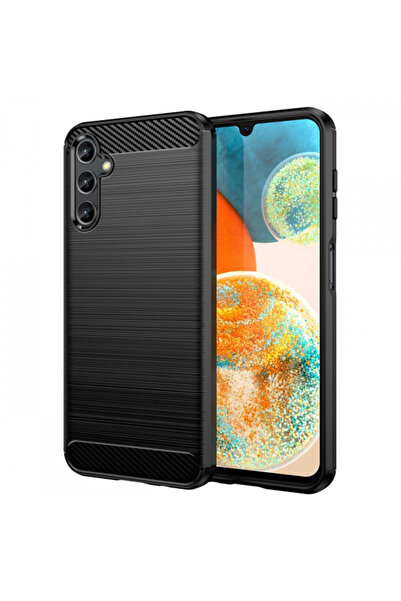 Samsung Husa pentru Galaxy A14 A145 / A14 5G A146, OEM, Carbon, Neagra