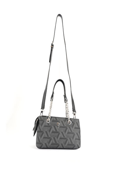 U.S. Polo Assn. Black-Black Women's Shoulder Bag Us26521