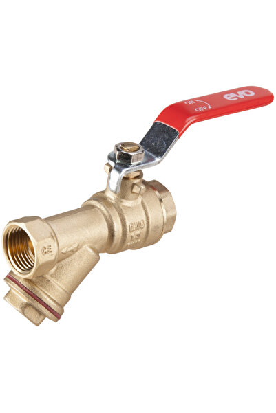 EVOSANITARY Robinet cu filtru în Y și manetă FI-FI de 1/2 inch