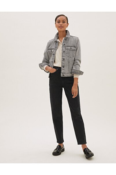 Marks & Spencer Yüksek Bel Mom Jean Pantolon