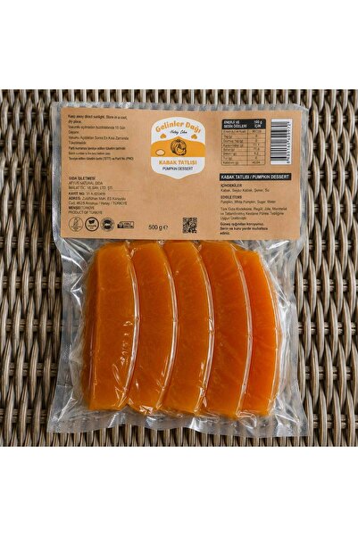 Gelinler Dağı HATAY ÇITIR KABAK TATLISI 500 G NET(VAKUMLU)