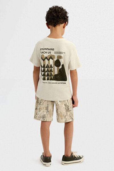 HAUSEkids 4-8 Years Old Moon Oliver Boy's Suit-Ecru