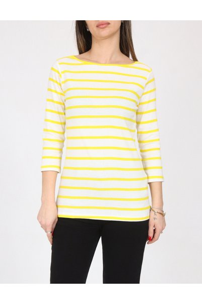 Evendi Bluza, alb/galben