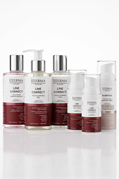 izderma Line Correct Tamamlayıcı Bakım Seti (Karma Ve Yağlı Ciltler İçin)