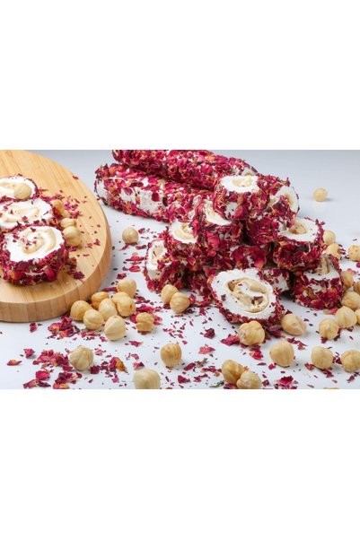 HALUK AYDIN KURUYEMİŞ F.Creamy Rose Leaf Turkish Delight 700 Gr