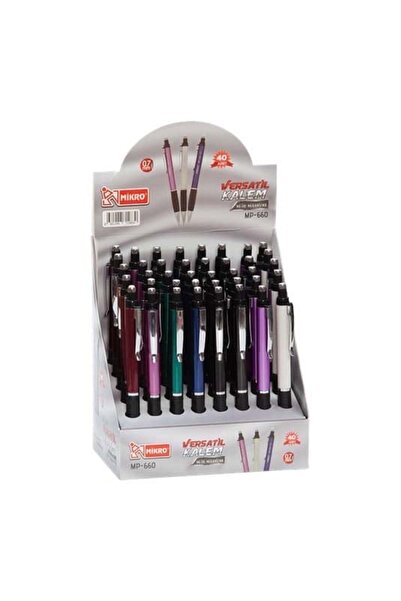 ŞAHİN KIRTASİYE Mikro Versatil 660-40 Stand with 0.7mm 40-Pack Stand