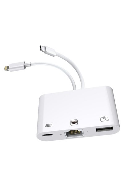 Powermaster Lightning / Type-C Camera Converter Pm-5725
