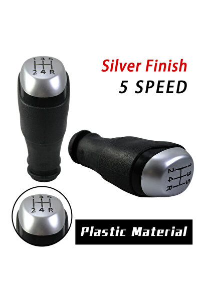 Choice Silver 5 Speed High-quality 5/6 Speed Manual Car Interior Accessories ...