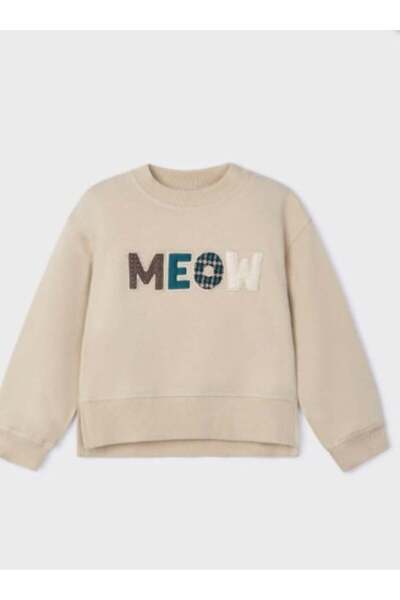 MAYORAL Girl's 4482 Puff Sleeve Sweatshirt Gkm0069