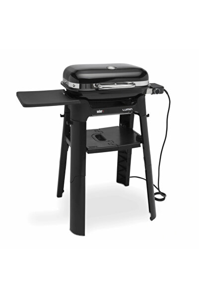 WEBER Grătar electric compact Lumin cu suport - negru