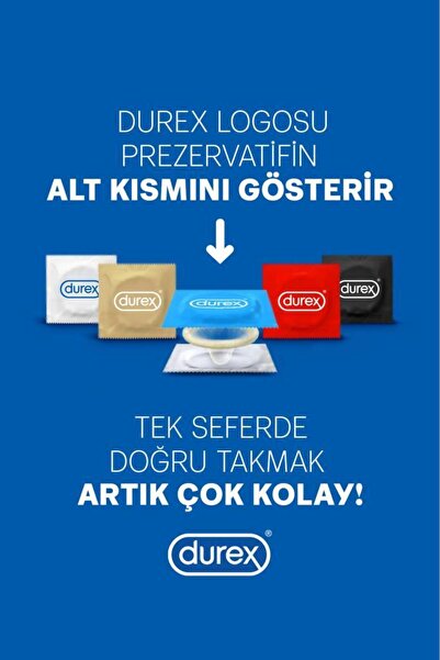 Durex Yok Ötesi XL İnce Prezervatif 20'li, Geniş Fit