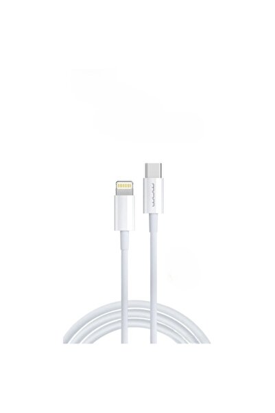 Danex Καλώδιο Δεδομένων USB Type-C για iPhone Wuw-X181 20W 1M, Λευκό, PVC