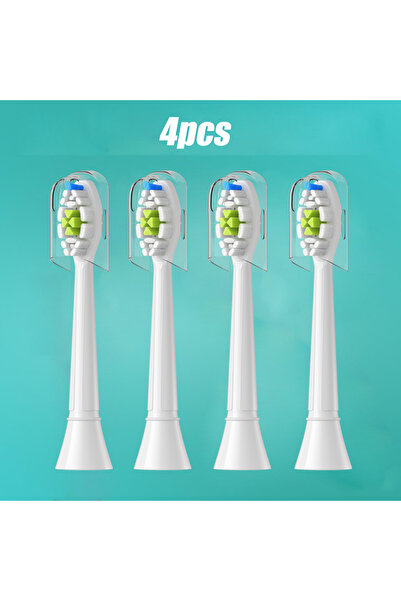 Choice8 4pcs White 4-20pcs Replacement Toothbrush Heads Compatible with Phili...