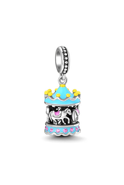 Choice1 A1944lan Beautiful 925 Pure Silver Casual Series Rubik's Cube Dice Ca...