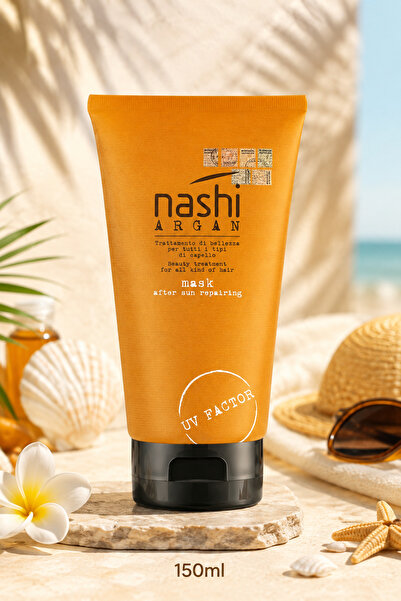 Nashi Argan Güneş Sonrası Onarıcı Saç Maskesi 150 ml