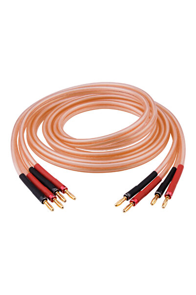 Choice1 0.5m Banana to banana One Pair oxygen-free Copper OFC Audio HiFi Spea...