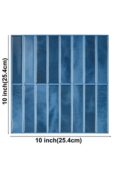 Choice 10 Pieces T80563 10 Sheets Peel and Stick Tiles 3D Waterproof Wall Til...