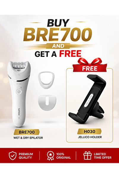 Philips Bre700/01, Series 8000 Wet & Dry Epilator, White BUY BRE700 EPILATOR ...