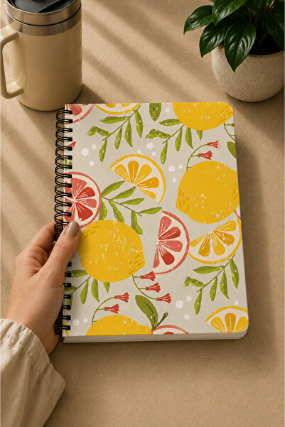 Apeirona Defter - Bullet Journal | Noktalı | Çelik Spiral | 100 Sayfa | Kalın Karton Kapak |