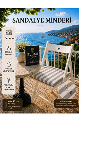 Home SANDALYE MİNDERİ-LÜKS EVİM-3 cm