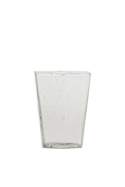 Yargıcı Geri Dönüştürülmüş Cam Köşeli Bardak(9x10 Cm)