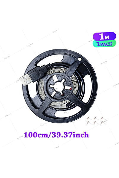 Choice1 100cm 39.37inch Blacklight Strip Light, DC 5V, USB Plug, 1/2/2.5/3M M...