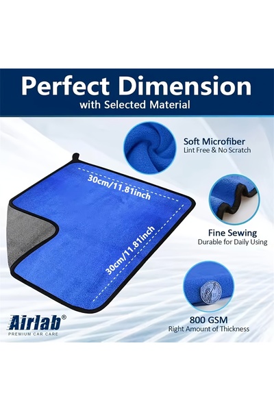 choice2 1pcs 1-10pcs Microfiber Car Cleaning Towels Ultra Absorbent Car Dryin...