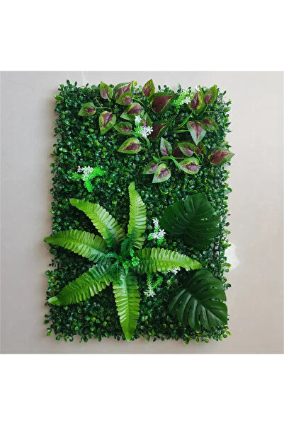 Choice 40-60cm green 1pc Artificial Green Plant Wall Panels Simulation Plant ...