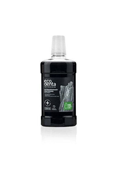 Ecodenta Apă de gură cu cărbune și efect de albire suplimentară, Ecodenta, 50...