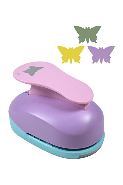 kamei Butterfly Patterned Shaped Hole Punch - 7.6 cm KM8830