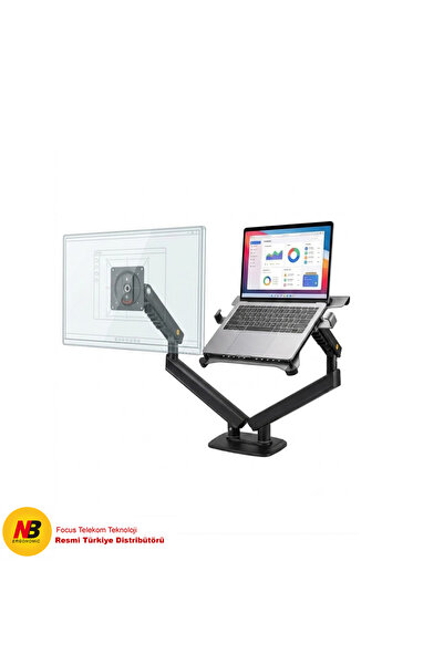Daytona North Bayou Nb Amortisörlü 17"-27" Monitör Tutucu Ve 10"-17" Laptop S...