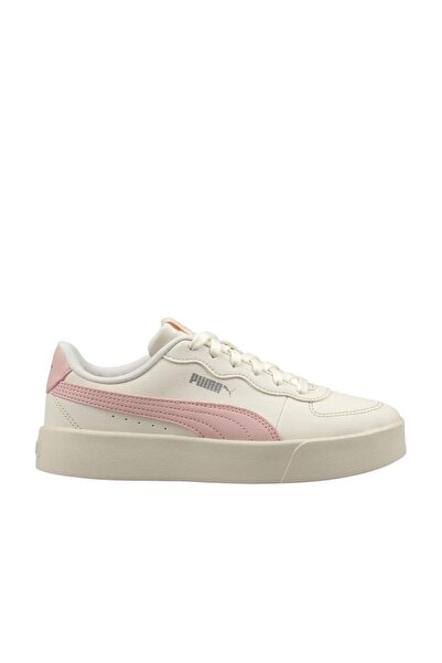 Puma 380147 05 Skye Clean Krem-Pembe-Gümüş Kadın Spor Ayakkabı