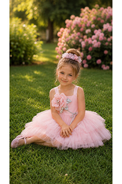 Pamina Girl's Dress Pink