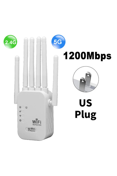 Choice3 kebidumei 1200Mbps US Plug Kebidumei 1200Mbps Wireless WiFi Repeater ...