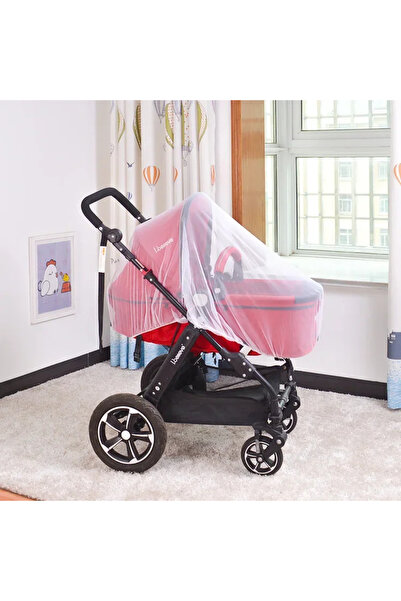 Choice C92-White Baby Stroller Mosquito Net Pushchair Cart Insect Shield Net ...