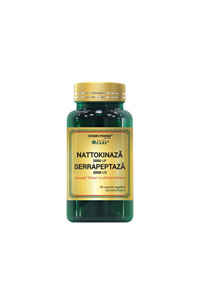 Premium Nattokinaza Serrapeptaza 30cps