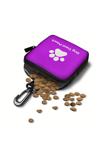 choice2 Purple Portable Dog Treat Bag Outdoor Training Dog Food Pocket Multif...