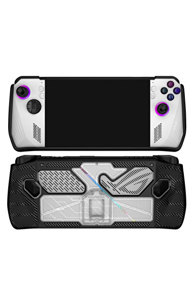 Choice1 black-transparent Protective Case for ASUS ROG Ally Consoles Shockpro...